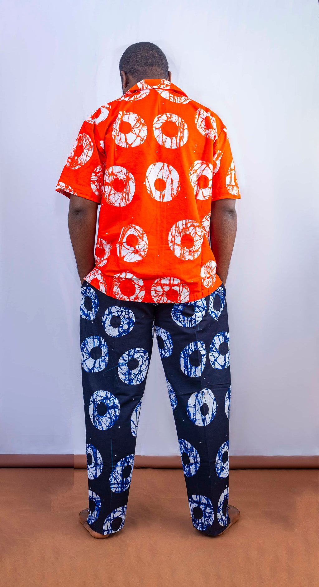 Men's Vibrant African Print Shirt & Pants Set